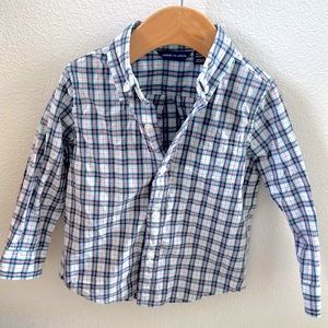 Cute Janie and Jack boys button up. 18-24 months.